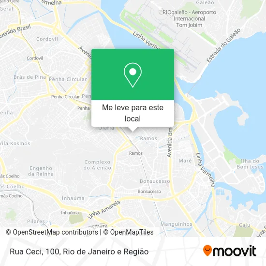 Rua Ceci, 100 mapa