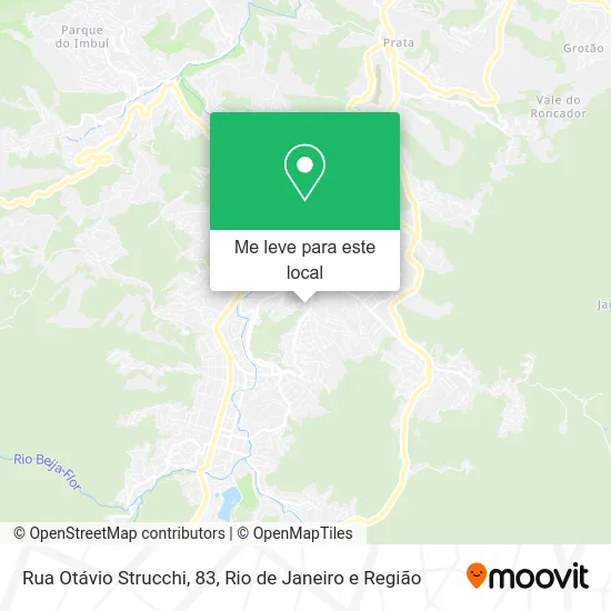Rua Otávio Strucchi, 83 mapa