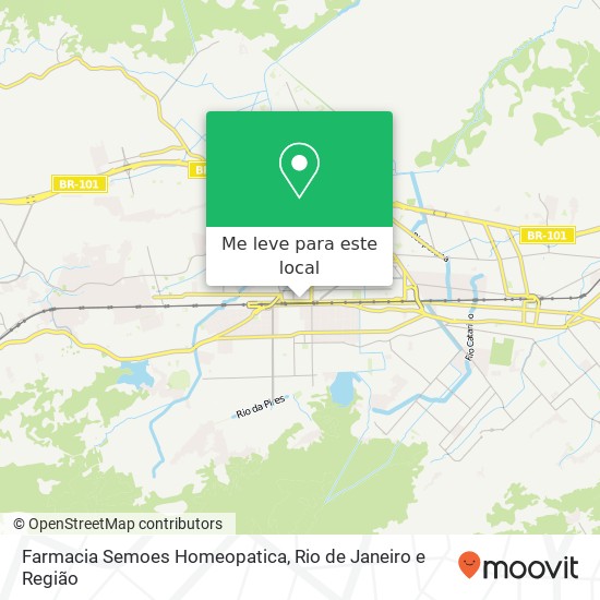 Farmacia Semoes Homeopatica mapa