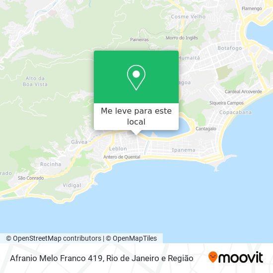 Afranio Melo Franco 419 mapa