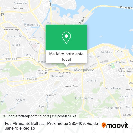 Rua Almirante Baltazar Próximo ao 385-409 mapa
