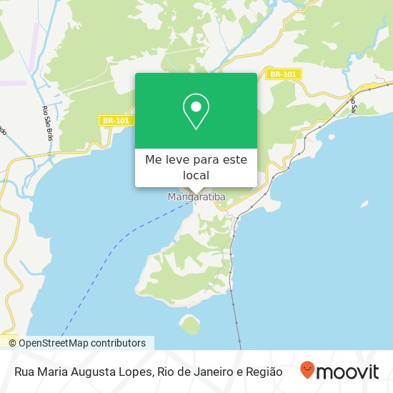 Rua Maria Augusta Lopes mapa