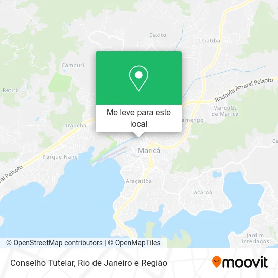 Conselho Tutelar mapa