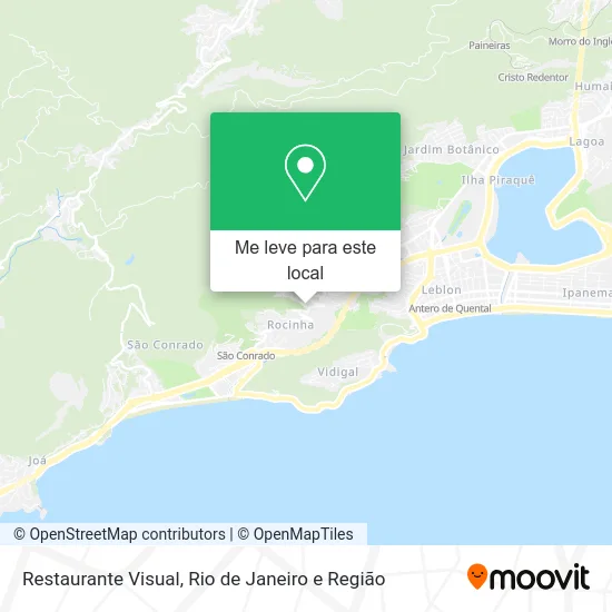 Restaurante Visual mapa