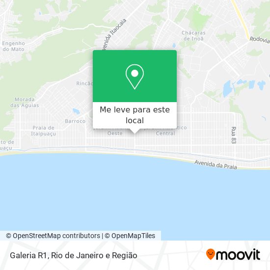 Galeria R1 mapa