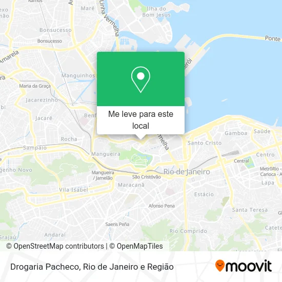 Drogaria Pacheco mapa
