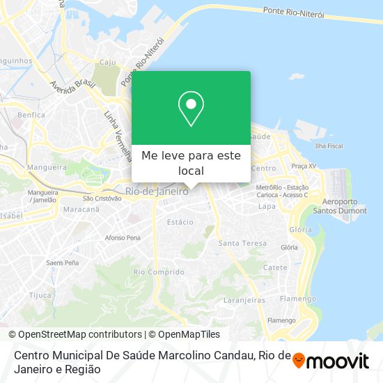 Centro Municipal De Saúde Marcolino Candau mapa