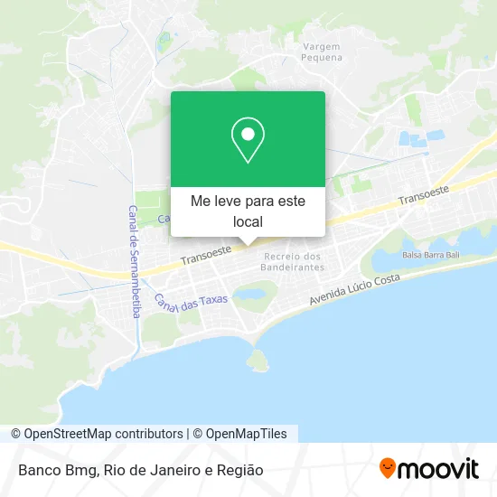 Banco Bmg mapa