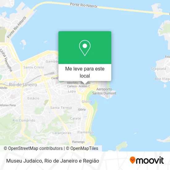 Museu Judaico mapa