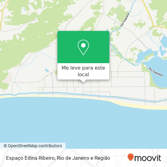 Espaço Edina Ribeiro mapa