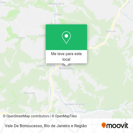 Vale De Bonsucesso mapa
