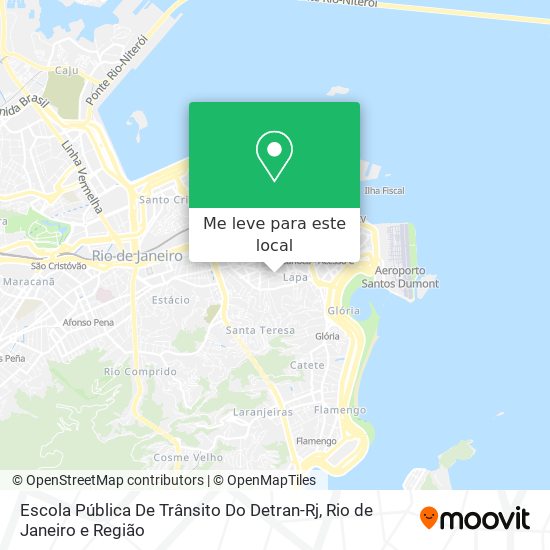 Escola Pública De Trânsito Do Detran-Rj mapa