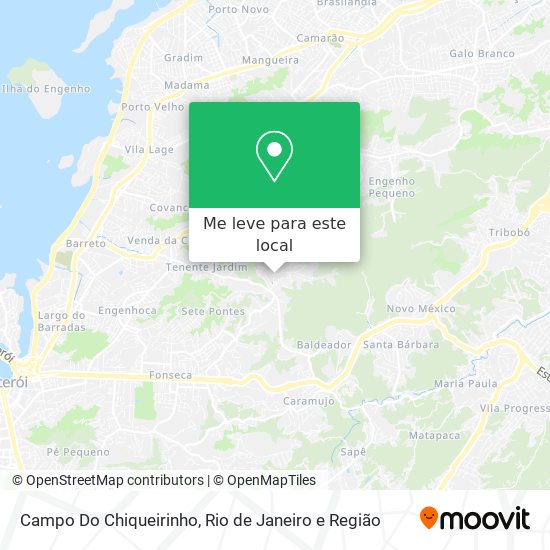 Campo Do Chiqueirinho mapa
