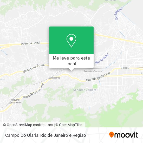 Campo Do Olaria mapa