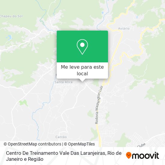 Centro De Treinamento Vale Das Laranjeiras mapa