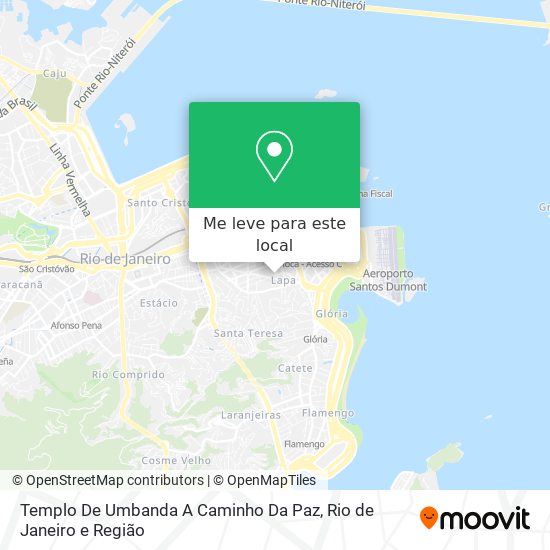 Templo De Umbanda A Caminho Da Paz mapa