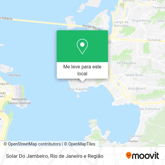 Solar Do Jambeiro mapa