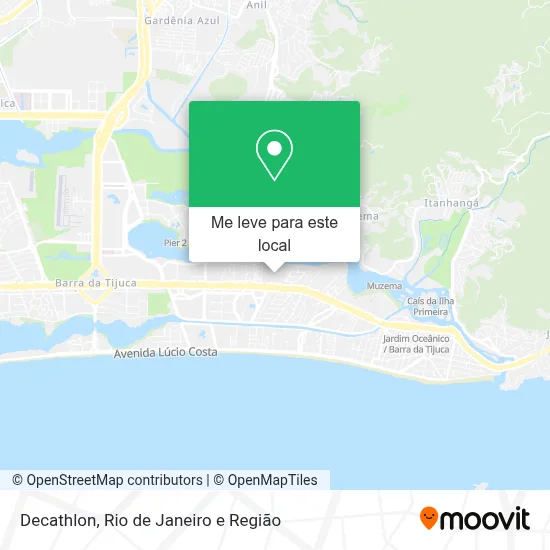 Decathlon mapa