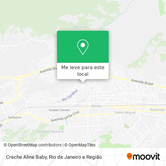 Creche Aline Baby mapa