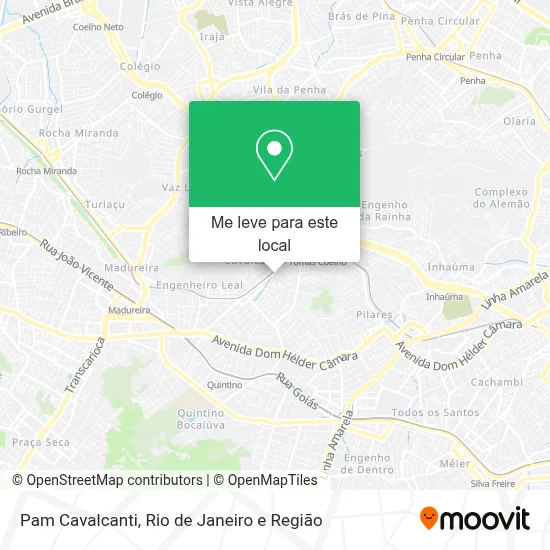 Pam Cavalcanti mapa