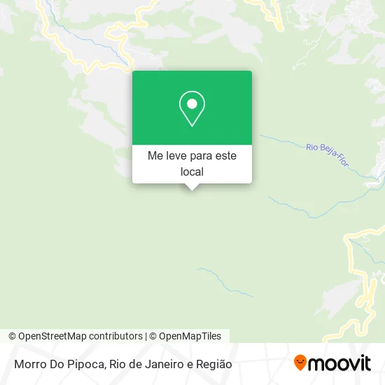 Morro Do Pipoca mapa