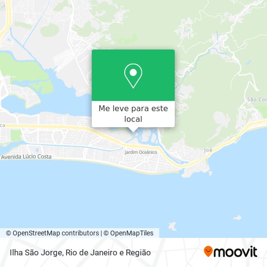 Ilha São Jorge mapa