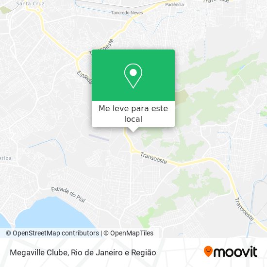 Megaville Clube mapa