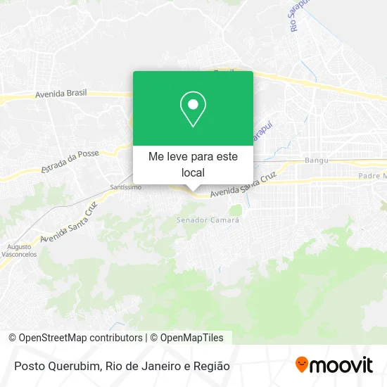 Posto Querubim mapa