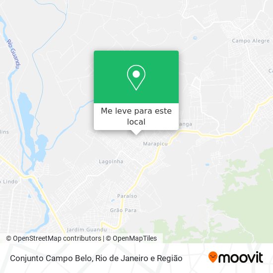 Conjunto Campo Belo mapa