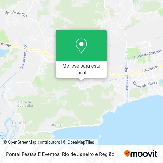Pontal Festas E Eventos mapa
