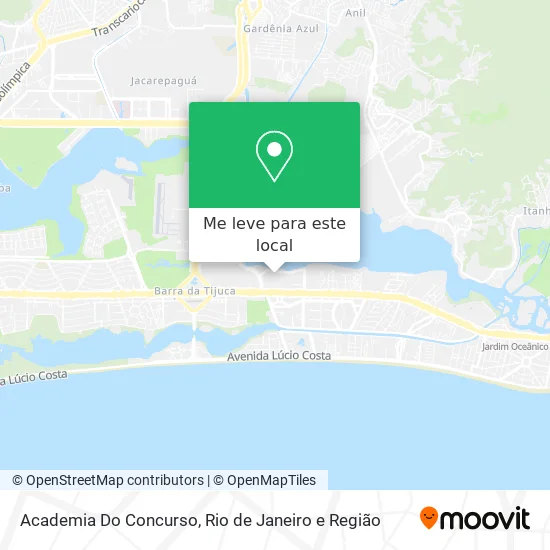 Academia Do Concurso mapa