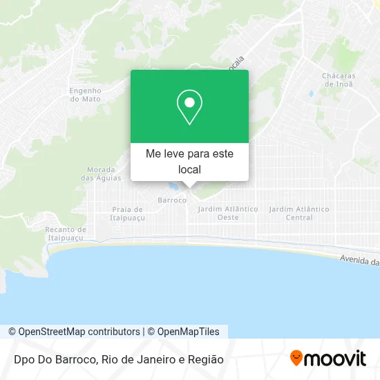 Dpo Do Barroco mapa