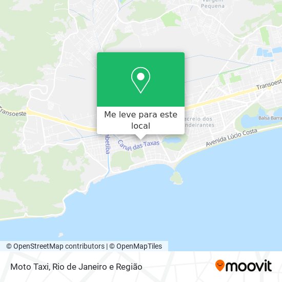 Moto Taxi mapa