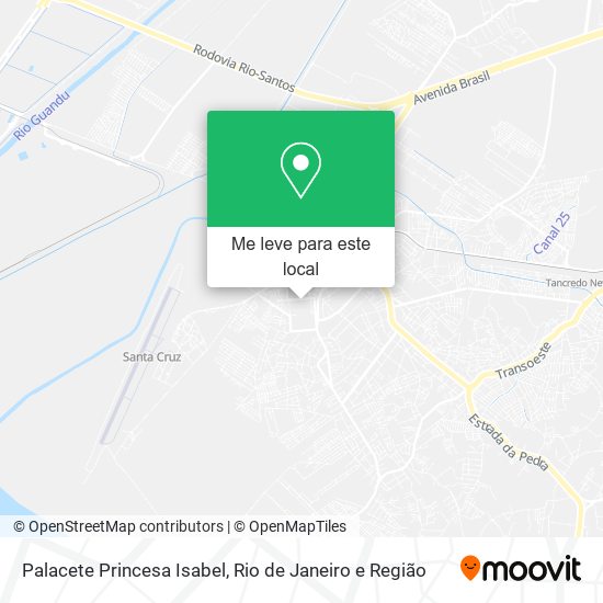 Palacete Princesa Isabel mapa