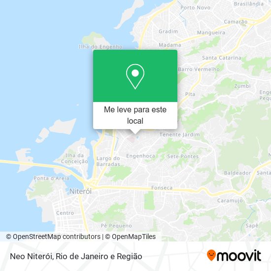 Neo Niterói mapa