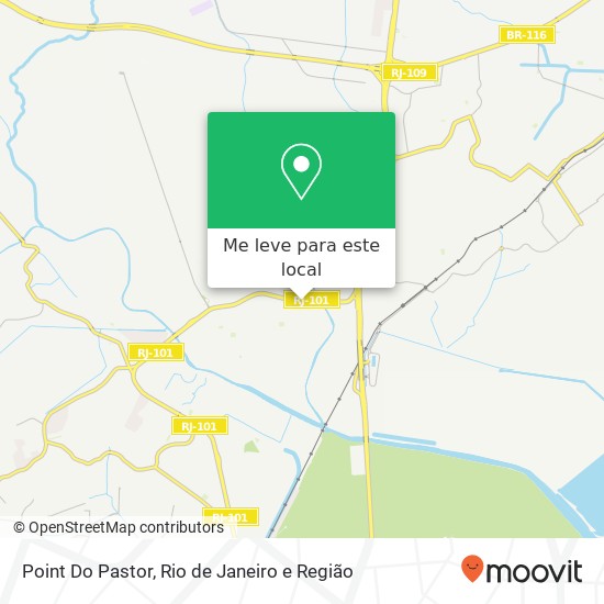 Point Do Pastor mapa