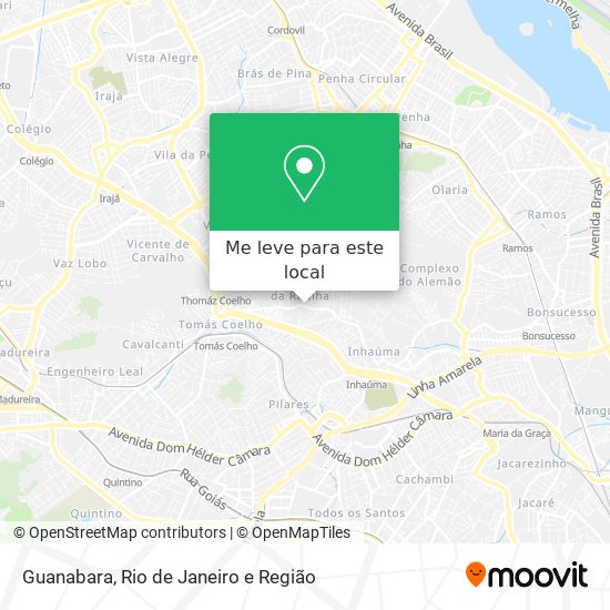 Guanabara mapa