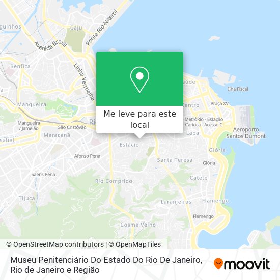 Museu Penitenciário Do Estado Do Rio De Janeiro mapa