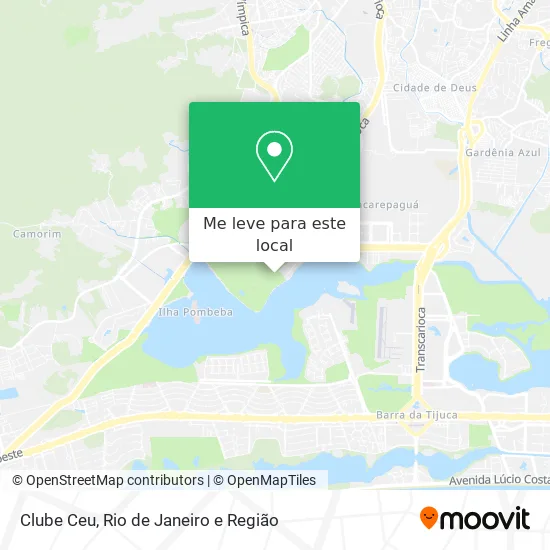 Clube Ceu mapa