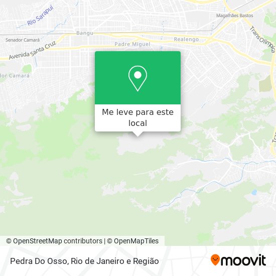 Pedra Do Osso mapa