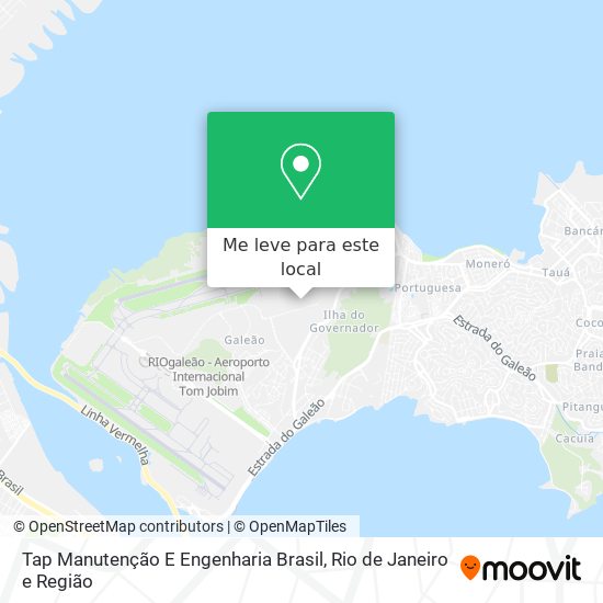 Tap Manutenção E Engenharia Brasil mapa