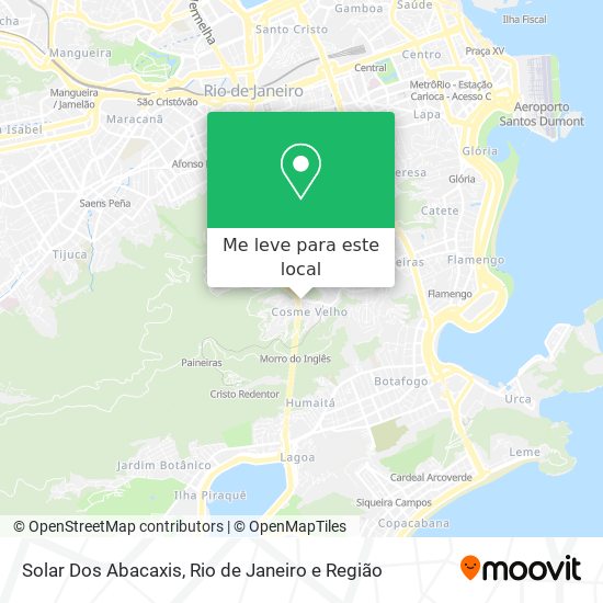 Solar Dos Abacaxis mapa