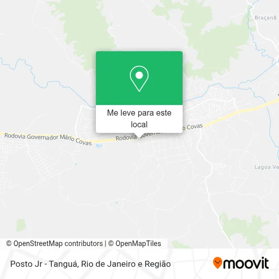 Posto Jr - Tanguá mapa