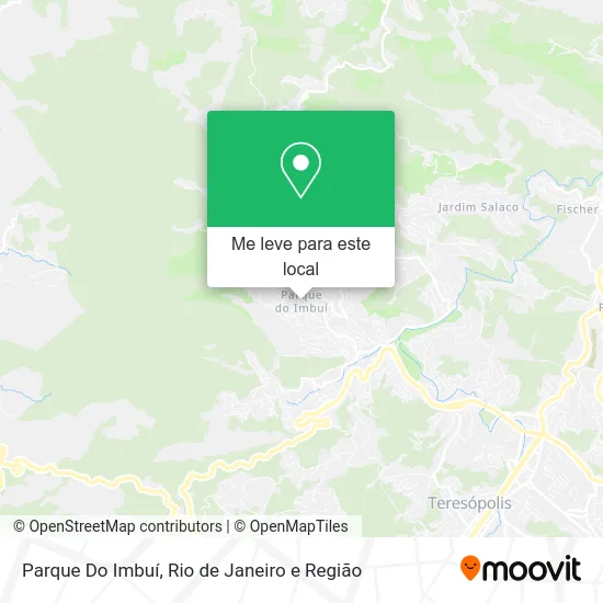 Parque Do Imbuí mapa