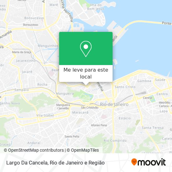 Largo Da Cancela mapa