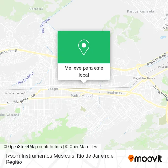 Ivsom Instrumentos Musicais mapa