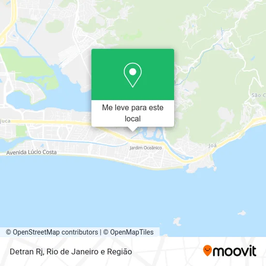 Detran Rj mapa