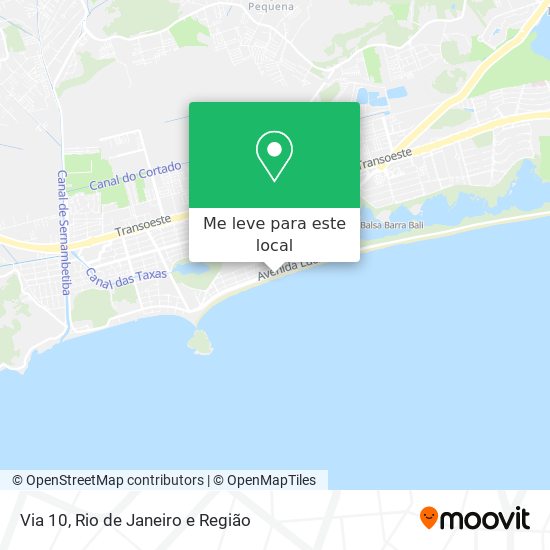 Via 10 mapa