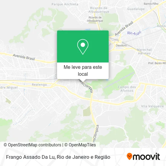 Frango Assado Da Lu mapa