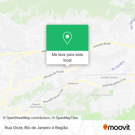 Rua Onze mapa